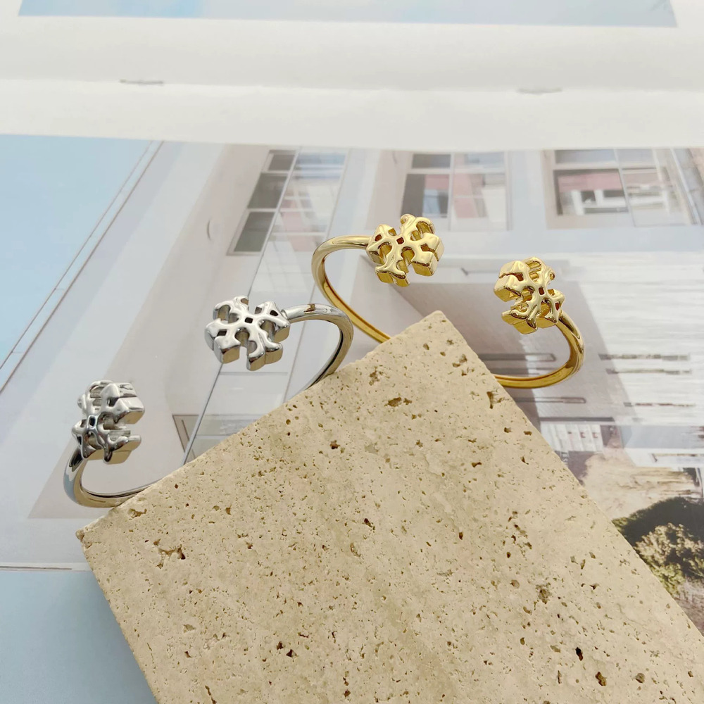 Tory Burch Alphabet Symmetry Bracelet